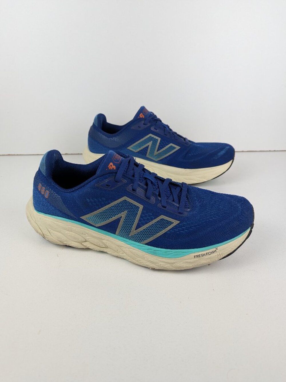 New Balance Men Fresh Foam X 880v14 M880A14 Size 11.5 2E Blue Running Shoes